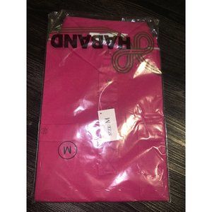 VTG, NWT! Haband! Cranberry Red Knit Sport Shirt Medium